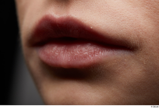 HD face Skin Malin chin face lips mouth skin pores…